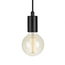 Sky lampa wisząca 1x60W E27 230V czarna